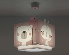 Таванна лампа Ango Baby Jungle-Pink