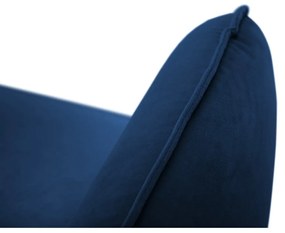 Кресло от синьо кадифе Vienna - Cosmopolitan Design