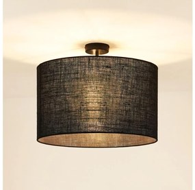 Brilagi - Плафон TUBES ROLLER 1xE27/15W/230V, Ø 50 см, черен