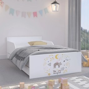 Качествена кошара с котка и звезди 180 х 90 см