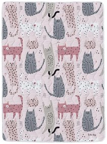 Олекотени одеяло и калъфка за възглавница в комплект от памучен сатен 140x200 cm – Butter Kings