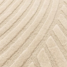 Бежов вълнен килим 160x230 cm Hague - Asiatic Carpets