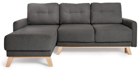 Тъмно сив променлив диван ъглов диван Pop - Bonami Selection