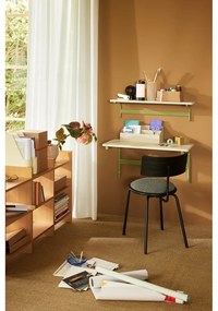 Стенен рафт в зелен и сив цвят 80 cm Koi – Hübsch