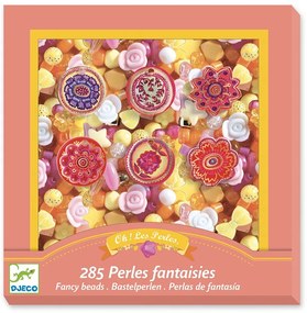 Djeco - Игра създай бижута Fancy beads Flowers ST1 DJ09854