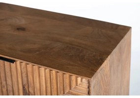 Маса за телевизор от масивно манго в естествен цвят 160x58x40 cm Nereida – MOME