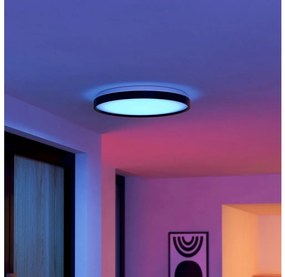 Eglo 300692-LED RGBW таванно осветително тяло MOZONCILLO-Z LED/28,3W/230V черно + дистанционно управление