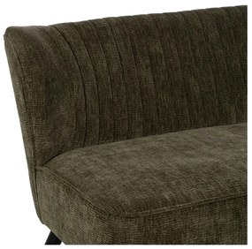 Зелен шенилов диван 134 cm Glam – Ixia