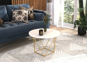 Масичка за кафе Sofy round-Leuko-Xriso