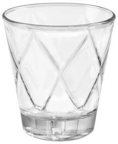 Стъклена чаша за алкохол / аператив ниска 358мл 9,3xh10см "LINEAS ROCKS" (0708AL24) - Cristar