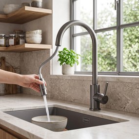 Отвод с аератор за кухненски смесител REA Fresh Titan