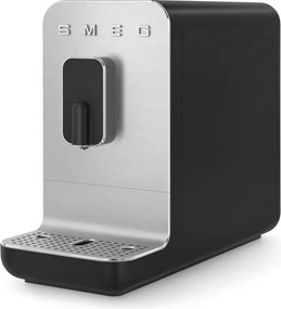 Еспресо машина SMEG Collezione BCC11BLMEU, 1350 W, 19 bar, 1.4 л, 8 функции, Вградена мелачка, Черен
