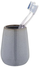 Сива керамична чаша за четки за зъби Sirmione – Wenko