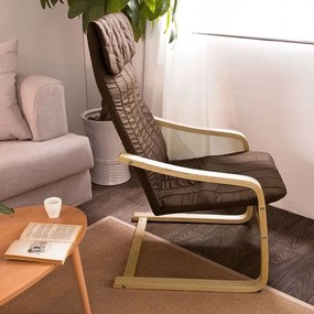 Релаксиращ стол Roy-черен