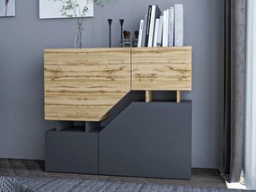 Бюфет Twilight-Дърво-Черен