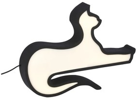 Черна бебешка лампа Cat - Candellux Lighting