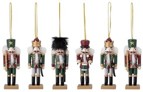 Дървени коледни украси в комплект от 6 бр. 13 cm Nikita – Bloomingville
