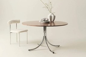 Метална кръгла трапезна маса ø 130 cm Chipley – Jotex