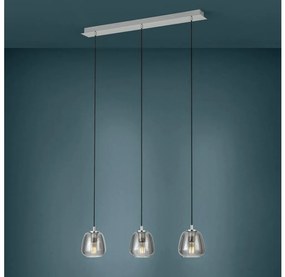 Eglo 39667 - Пендел ALBARINO 3xE27/40W/230V опушен