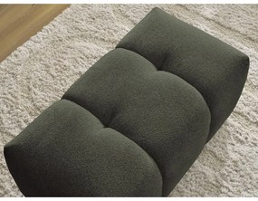 Шенилова табуретка в цвят каки Roxelane – Bobochic Paris