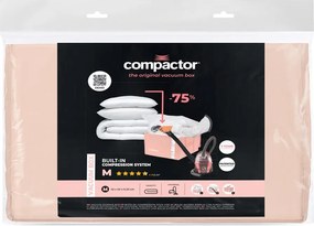Вакуумна пластмасова кутия за съхранение на дрехи 42x40x25 cm Pink Edition – Compactor