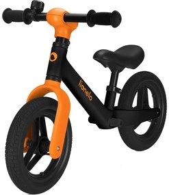 Lionelo - беговел TONI, черно/оранжево