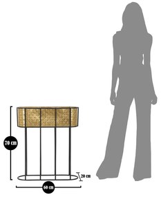 Метална стойка за цветя Oval - Mauro Ferretti
