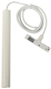 Модерно бяло висящо осветление за 1-фазова релсова система - Slimline Keno