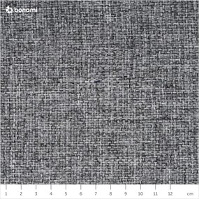 Сив разтегателен диван с подлакътници Twist Granite, 100 x 154 cm Cubed - Innovation