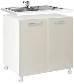 Шкаф за мивка IN D80/S - 3 цвята