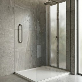 Прав дръжка за баня Chrome 40cm