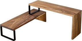 WENKO 55097100-Полица BLACK OUTDOOR KITCHEN 36x16 cm кафява/черна