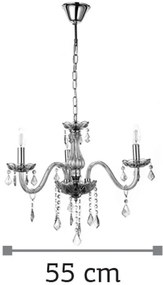 Плафон InLight 5314-3 3-lamp-honey