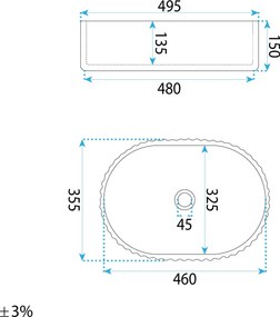 Умивалник за плот Margaret Gio