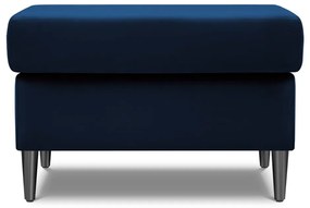 Синя кадифена табуретка Kyoto – Cosmopolitan Design