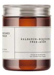 Ароматна свещ от соев восък време на горене 40 час #21 Galbanum, Pine, Leather – Perfumed Prague