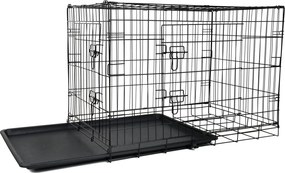 Транспортна клетка за куче, сгъваема, M - XXXL Dĺžka: 107 cm | Šírka: 70 cm