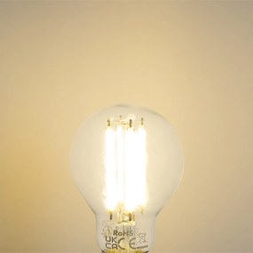 Комплект от 5 LED крушки E14 P45 прозрачни 2.2W 470lm 2700K