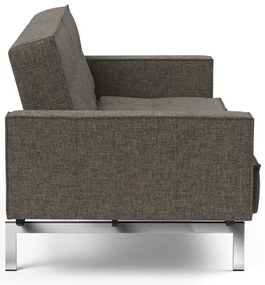 Тъмносив разтегателен диван с подлакътници Chrome Splitback - Innovation