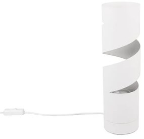 Бяла настолна лампа (височина 35 cm) Stream – Trio