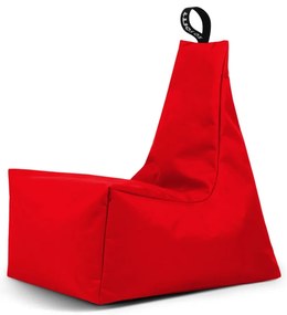 Червен пуф Icy L – So Soft?