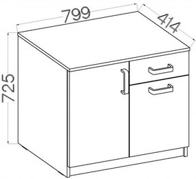 Подов шкаф Warrior IV-Fusiko