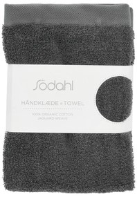 Тъмносива памучна хавлиена кърпа от тери 70x140 cm Comfort – Södahl