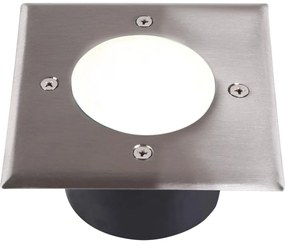 LED Лампа за алея MIVO LED/3W/230V 12x12 см IP67 матов хром