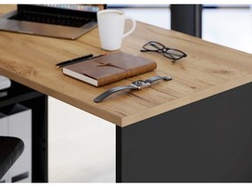 Работна маса от дъб 146x145 cm Lissabon - Germania