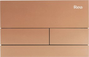 Комплект Структура за Вграждане за WC Slim 024N с Бутон T Brush Copper