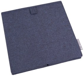 Синя кутия за съхранение Cube - Bigso Box of Sweden