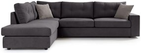 Ъглов диван Hanson-Anthracite-Left