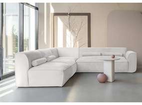 Кремав ъглов диван (ляв ъгъл) Flex Felix – Miuform