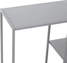 Сива стоманена конзолна маса 30x120 cm Acero – Premier Housewares